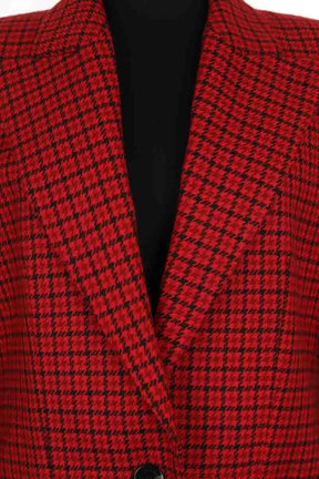 Blazer Alexandre Vauthier Rouge en Laine