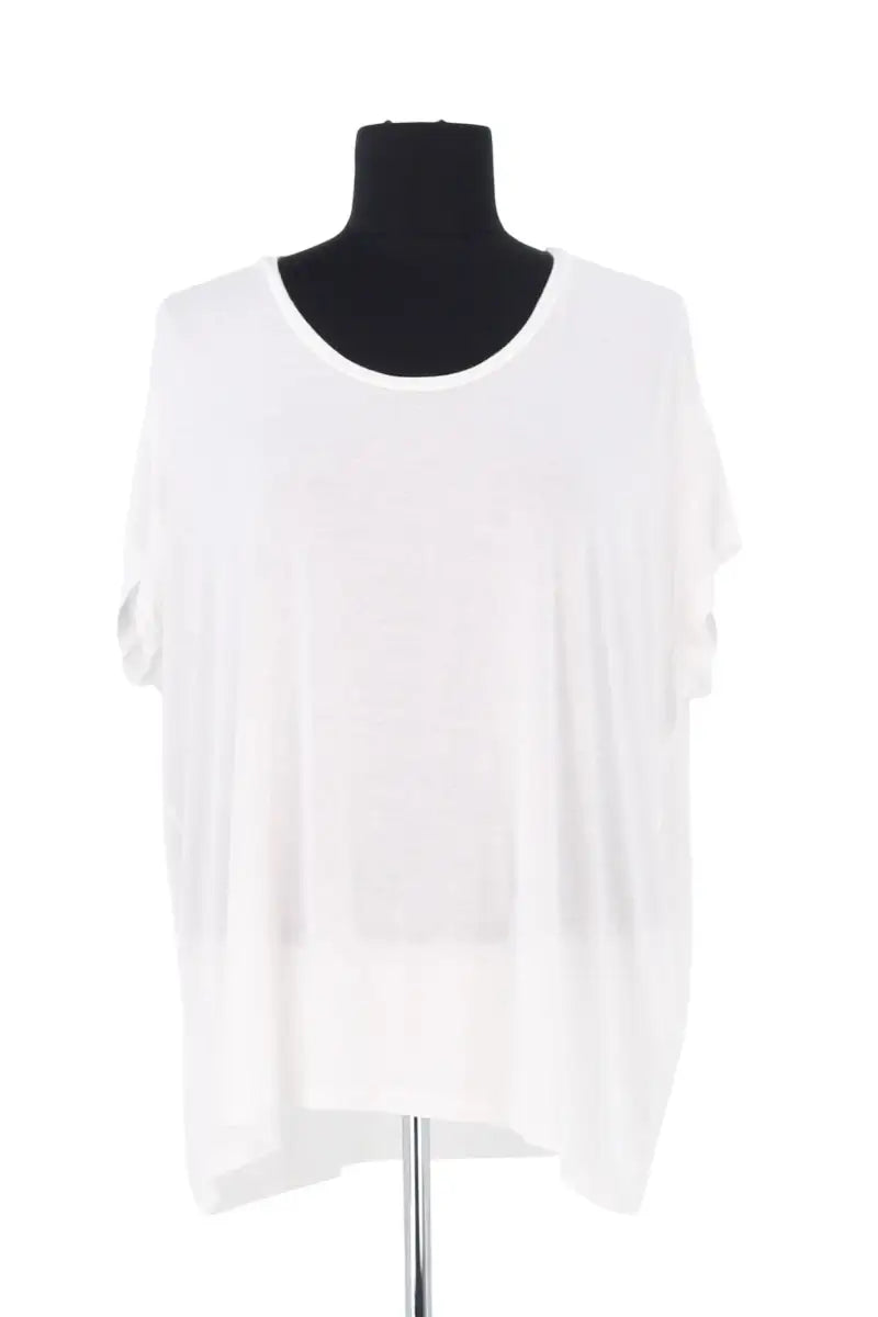 T-shirt Margaux Lonnberg Blanc en Viscose, taille S - Seconde Main