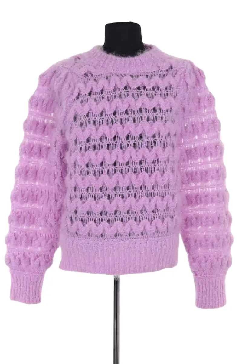 Pull Isabel Marant Violet en Laine, taille S - Seconde Main