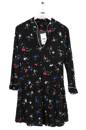 Robe Maje Noir en Viscose, taille S - Seconde Main
