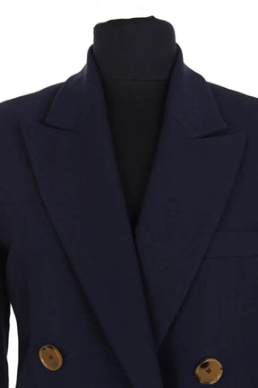 Blazer Khaite Marine en Laine