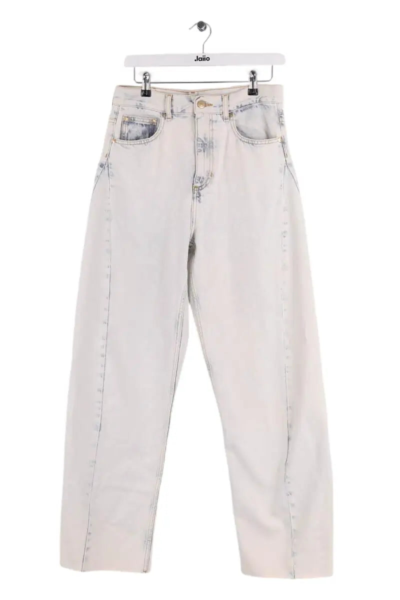 Jean large Sandro Bleu en Coton, taille M - Seconde Main