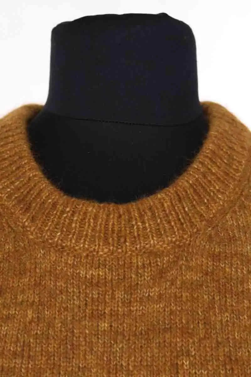 Pull Sézane Marron en Laine
