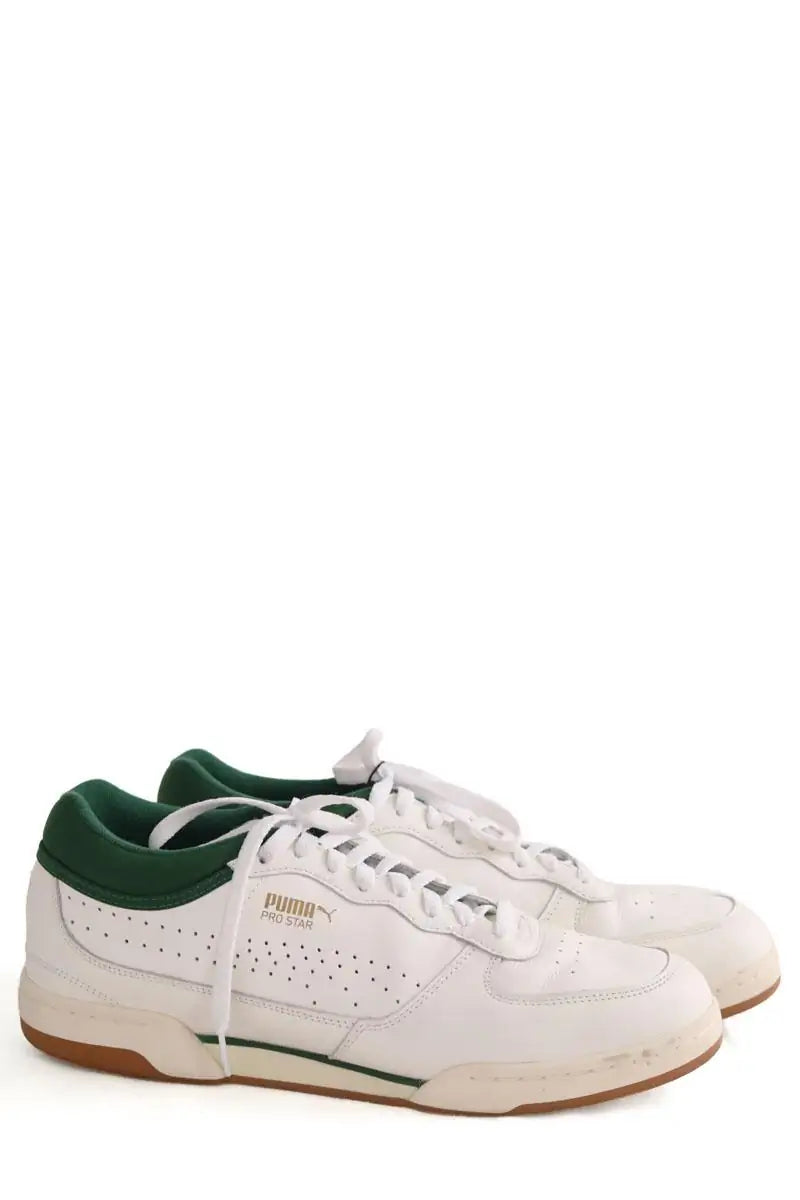 Baskets basses Puma Blanc en Cuir