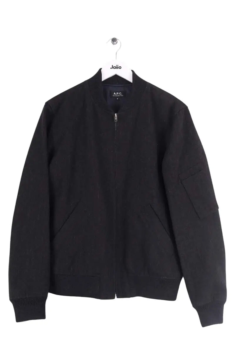 Blouson APC Gris en Coton, taille M - Seconde Main