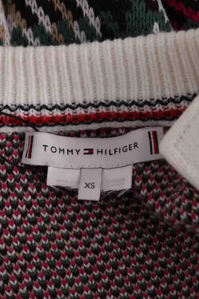 Pull Tommy Hilfiger Vert en Coton