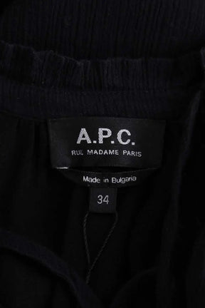 Robe APC Noir en Coton