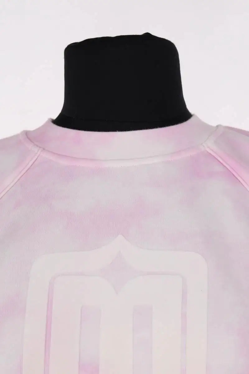 Sweatshirt Maje Rose en Coton