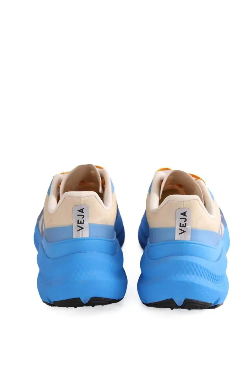 Baskets Veja Bleu en Cuir