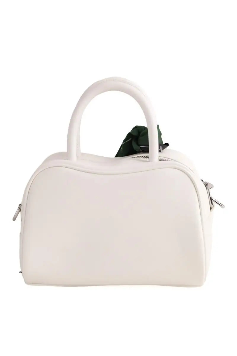 Sac à bandoulière Lacoste Blanc en Cuir