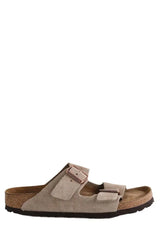 Mules Birkenstock Beige en Daim, taille 39 - Seconde Main