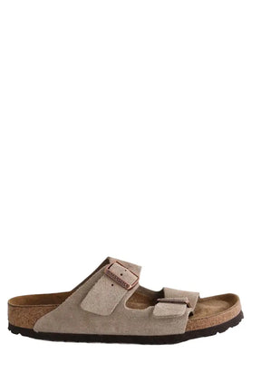 Mules Birkenstock Beige en Daim, taille 39 - Seconde Main