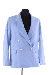 Blazer Joseph Bleu en Lin, taille XS - Seconde Main