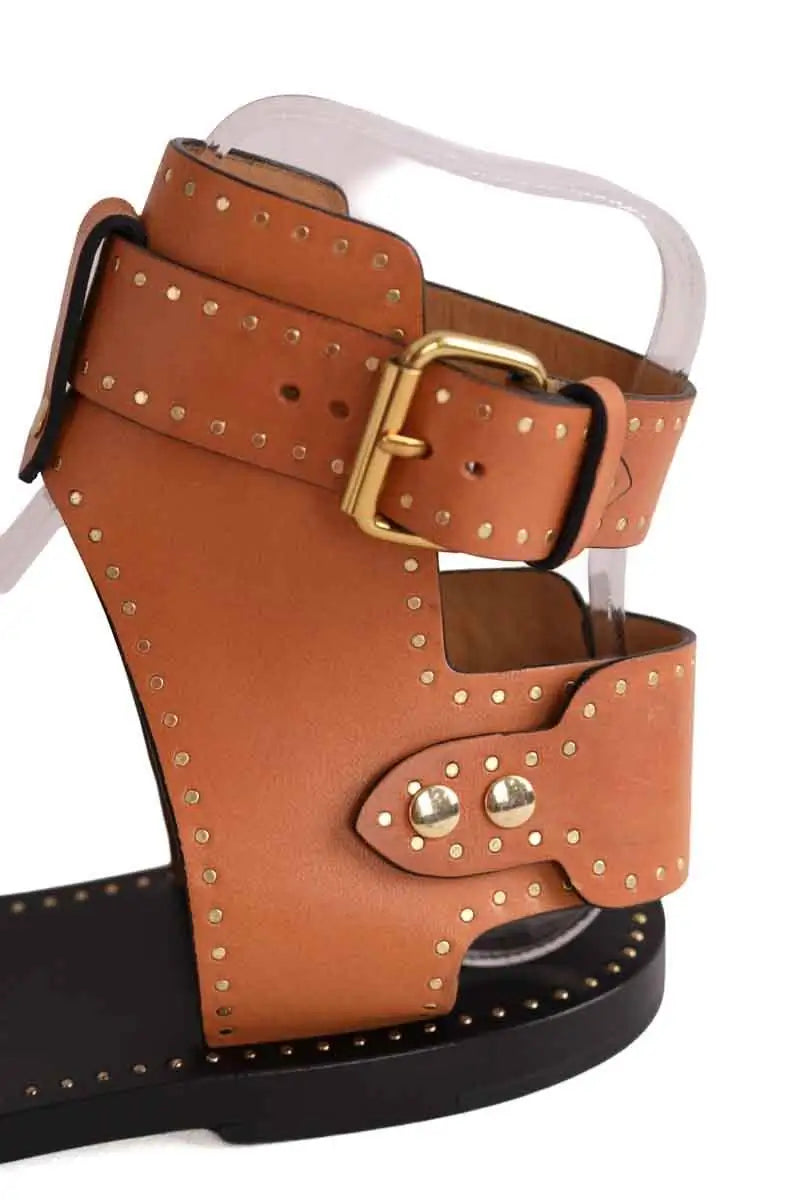 Sandales Isabel Marant Camel en Cuir