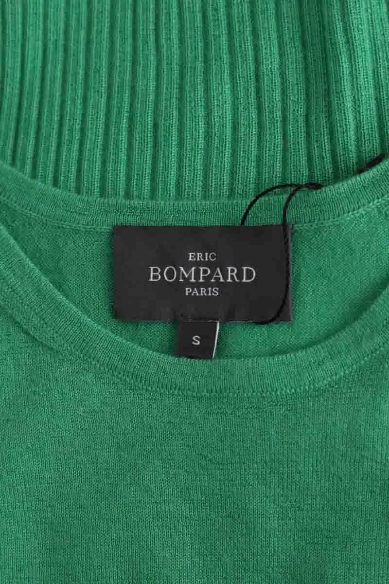 Top Eric Bompard Vert en Cachemire