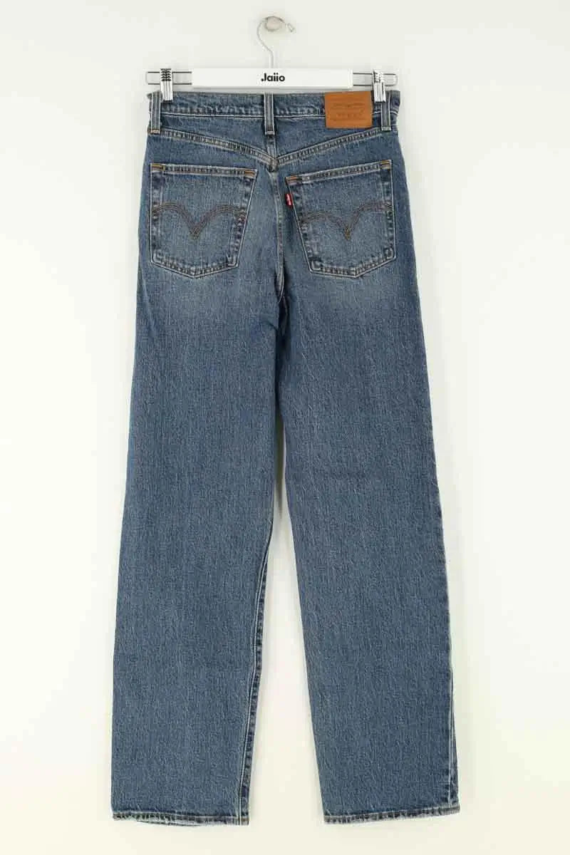 Jean droit Levi's Blanc en Coton