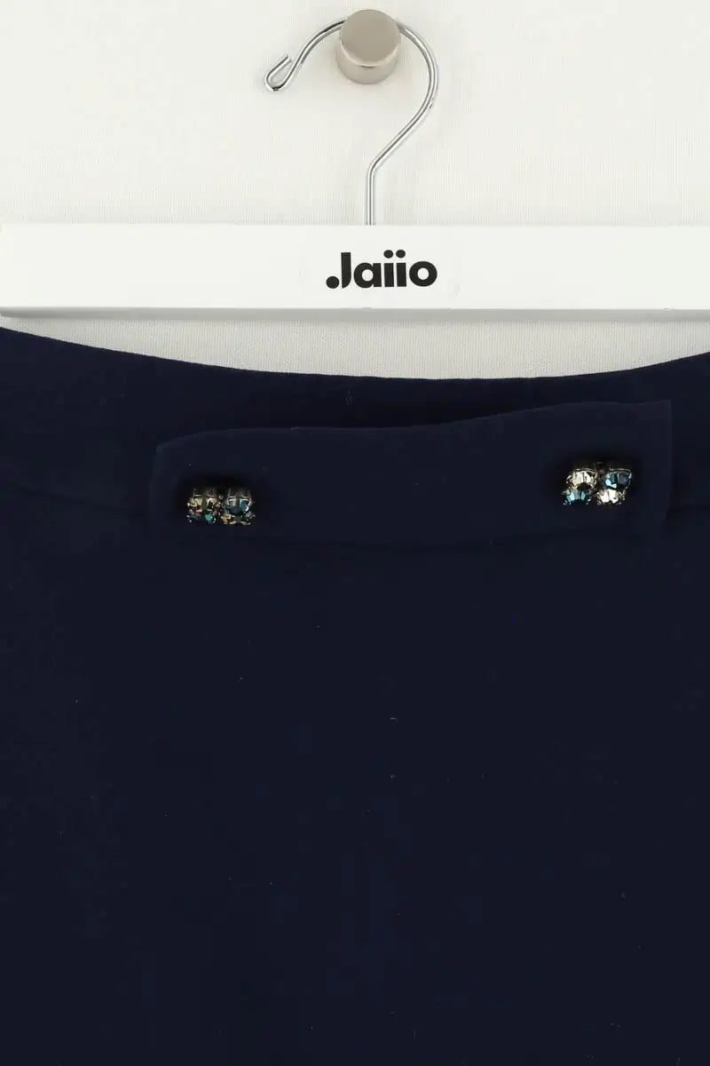 Mini jupe Tara Jarmon Bleu en Synthétique