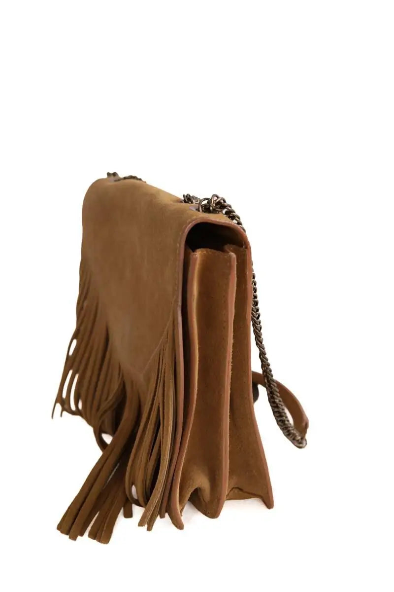 Sac à bandoulière Gerard Darel Camel en Cuir