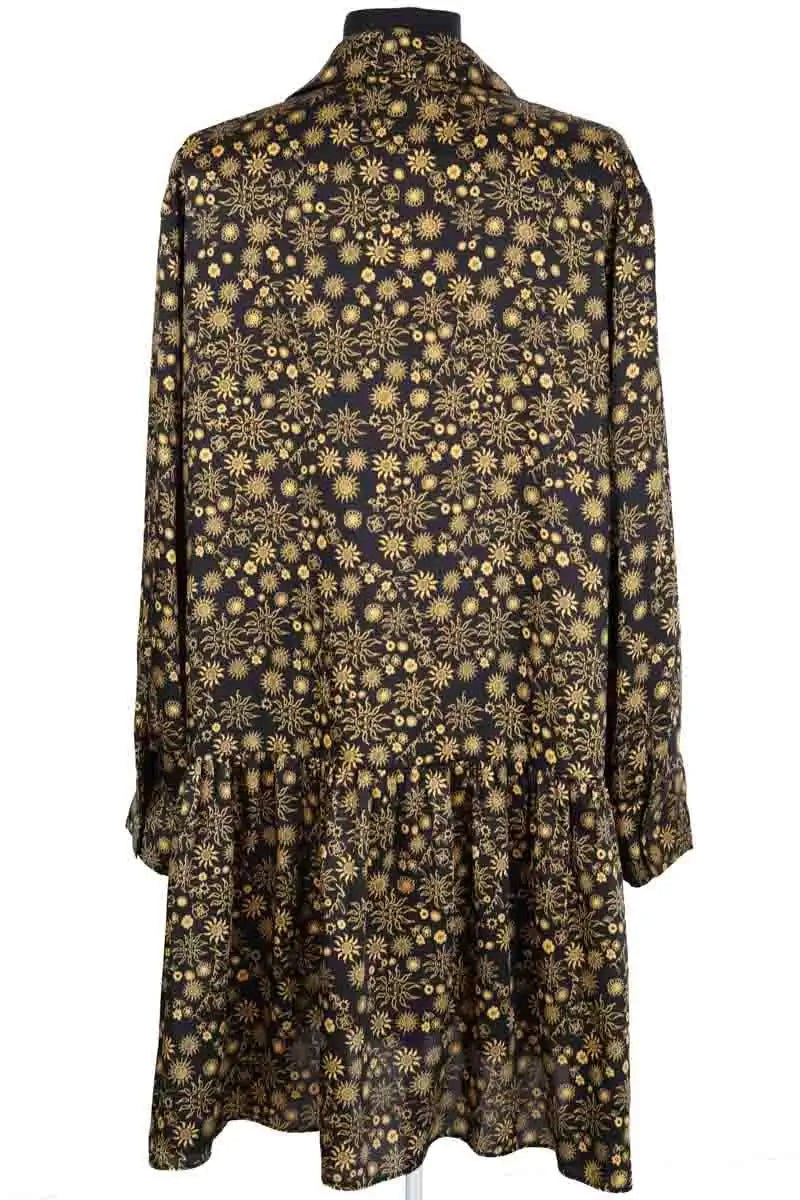 Robe Sandro Noir en Synthétique