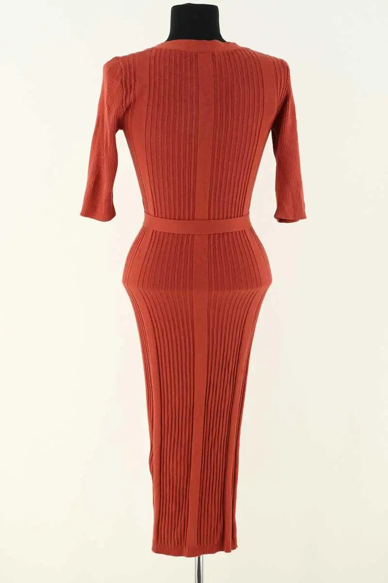 Robe Sessun Rouge en Coton