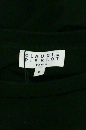 T-shirt Claudie Pierlot Noir en Coton