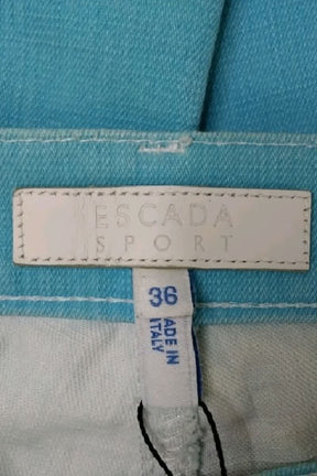 Jean droit Escada  Turquoise