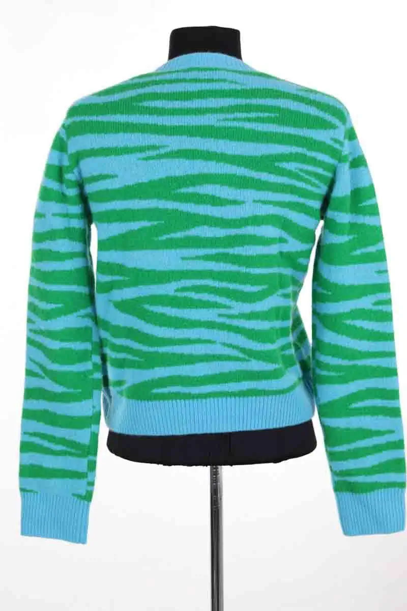 Pull From Future Bleu en Cachemire