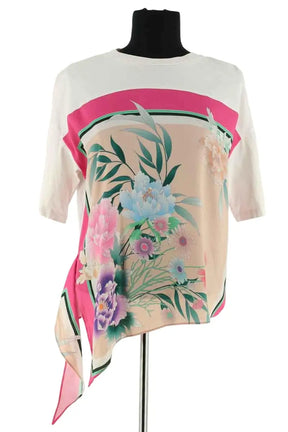 T-shirt Sandro Blanc en Coton, taille S - Seconde Main