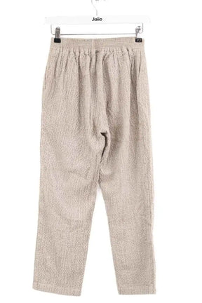 Pantalon droit Momoni Gris en Coton