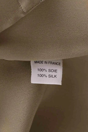 Chemise Charvet Kaki en Soie