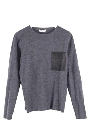 Pull Sandro Gris en Laine, taille M - Seconde Main