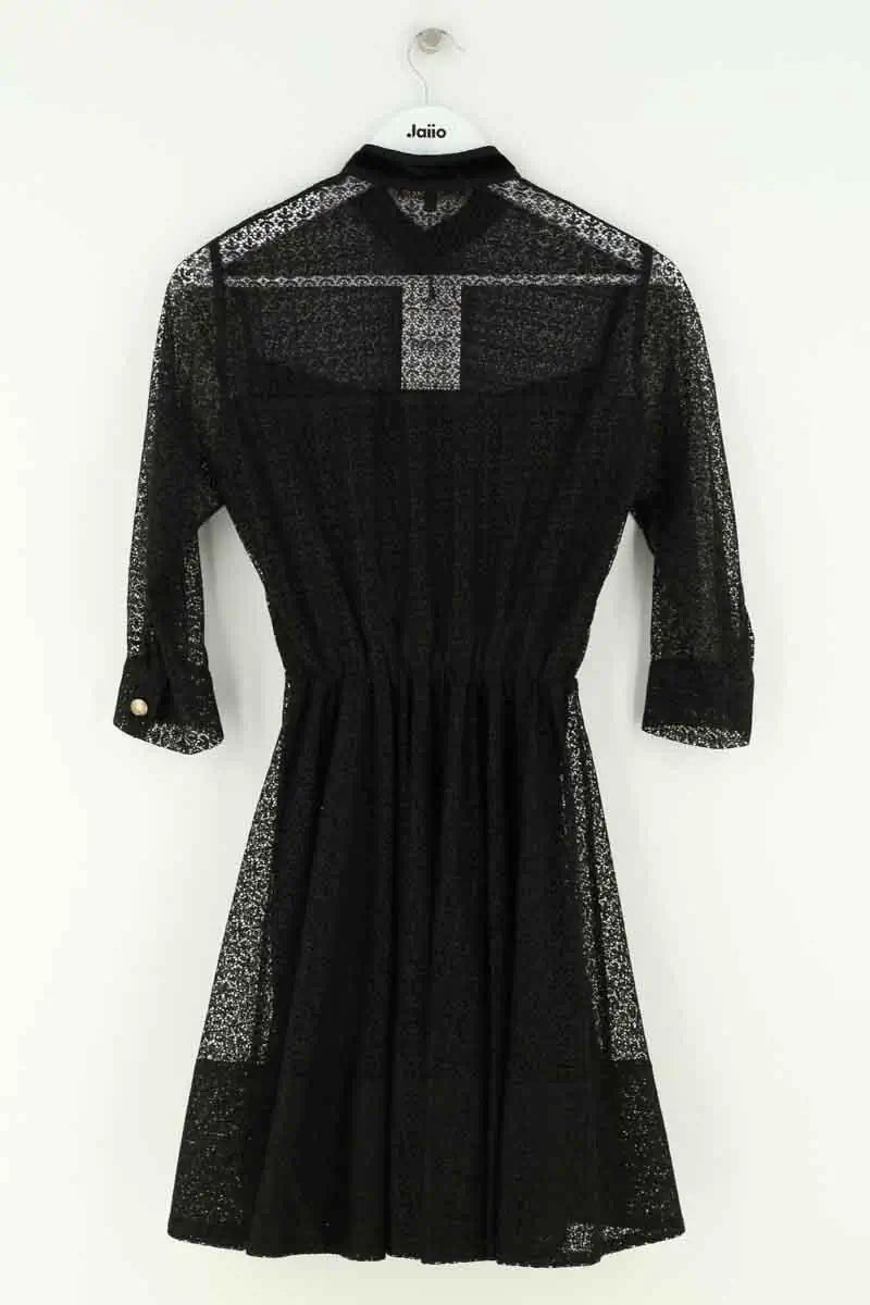 Robe Maje Noir en Synthétique
