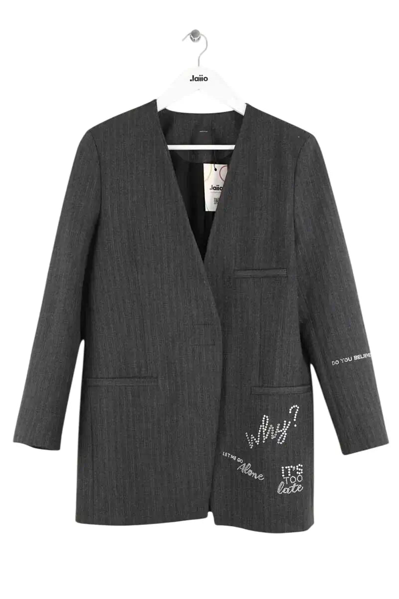 Blazer Pinko Noir en Polyester, taille M - Seconde Main