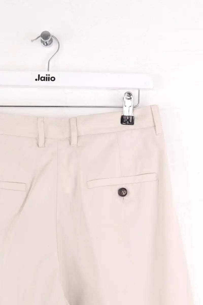 Pantalon Max Mara Beige en Coton