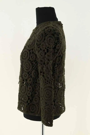 Gilet Liu Jo Kaki en Coton