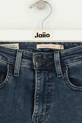 Jean slim W23 L28 Levi's 721 Bleu en Coton