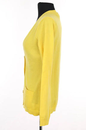 Cardigan Ralph Lauren Jaune en Cachemire