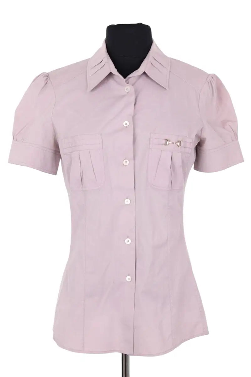 Chemise Gucci Violet en Coton, taille M - Seconde Main