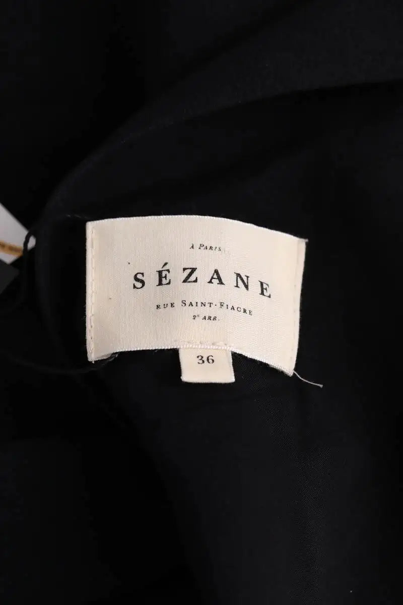 Combinaison Sézane Noir en Synthétique