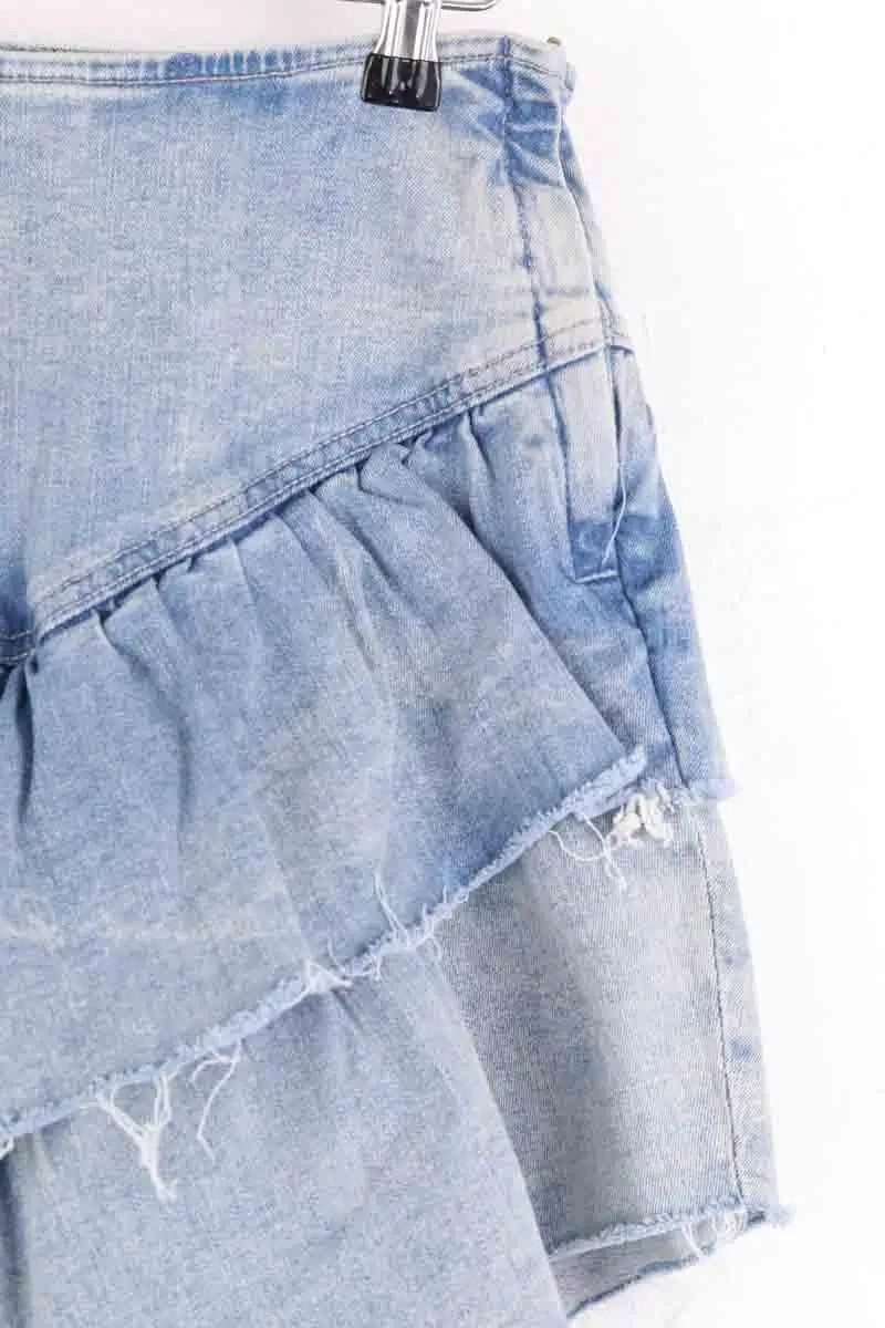 Jupe Mother Bleu en Coton