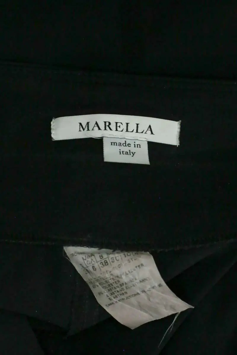 Pantalon Marella Marine en Synthétique