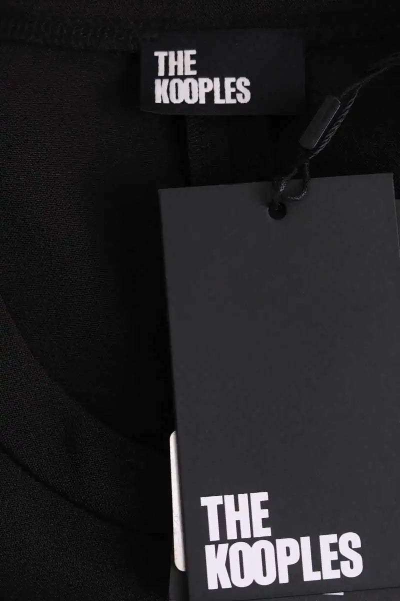 Robe The Kooples Noir en Laine