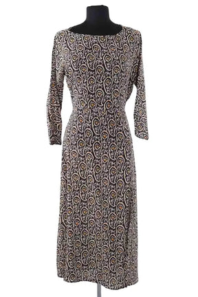 Robe Claudie Pierlot Noir en Synthétique, taille XS - Seconde Main