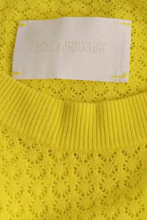 Robe Zadig & Voltaire Jaune en Viscose