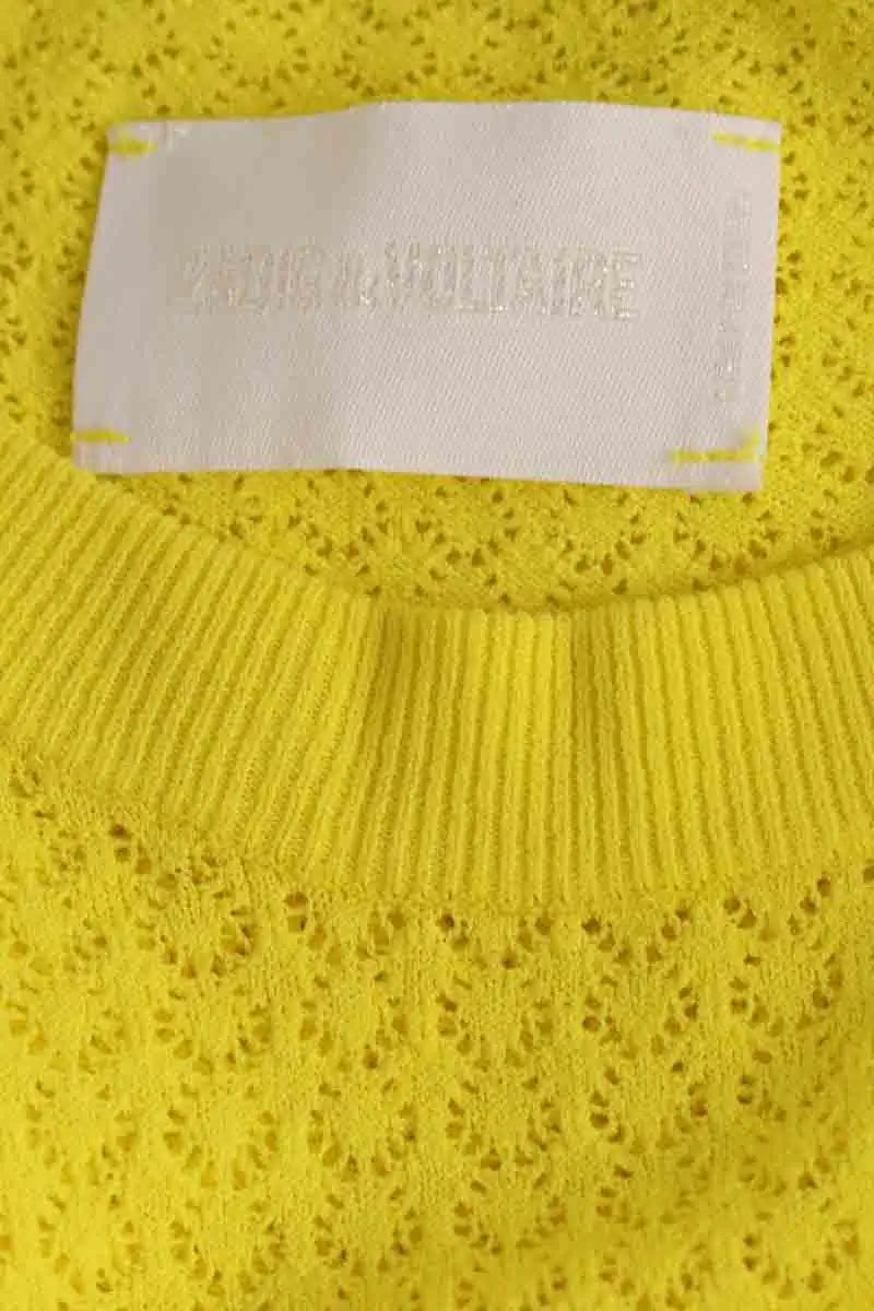 Robe Zadig & Voltaire Jaune en Viscose