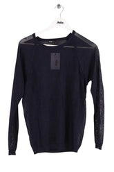 T-shirt Maje Marine en Viscose, taille S - Seconde Main