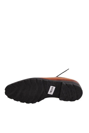 Chaussures à lacets Berluti Camel en Cuir