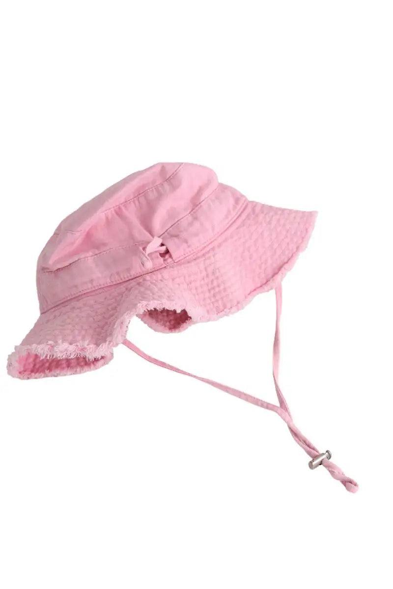 Chapeau Jacquemus Rose en Coton