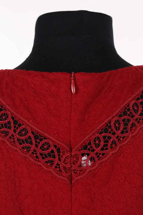 Robe The Kooples Rouge en Synthétique