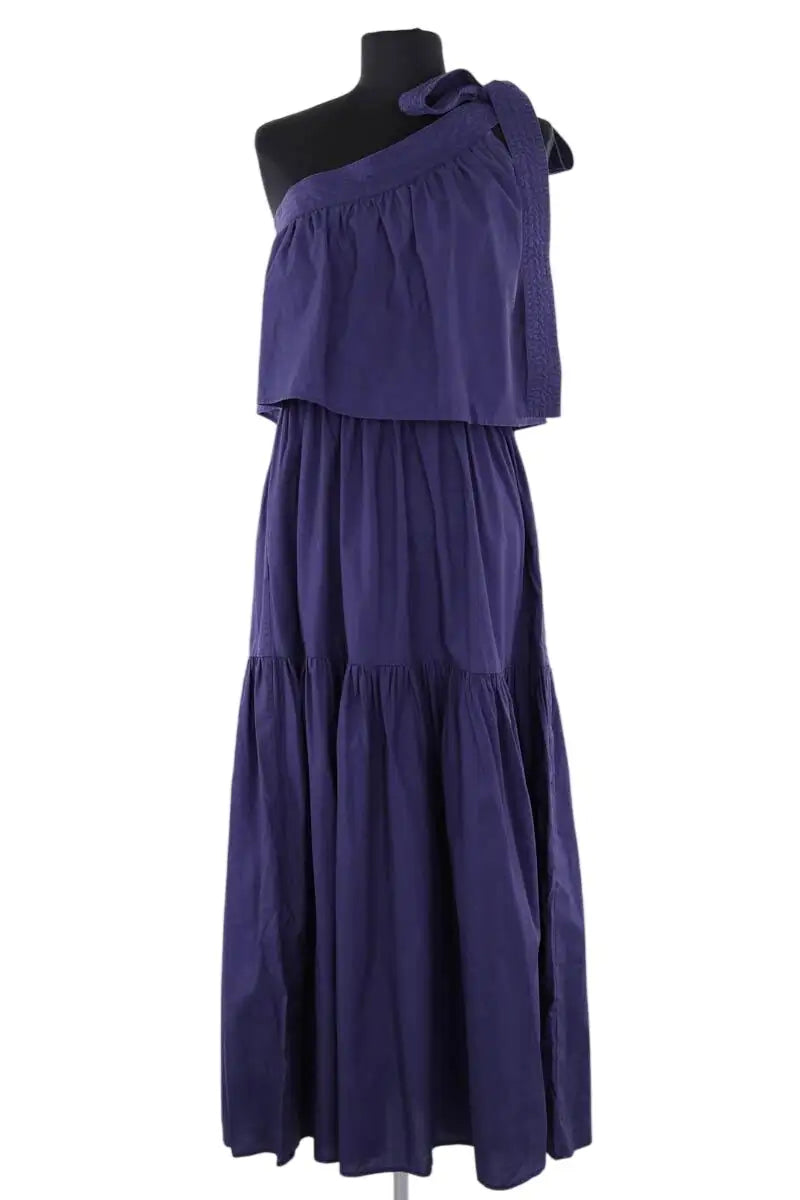 Robe Vanessa Bruno Bleu en Synthétique, taille S - Seconde Main